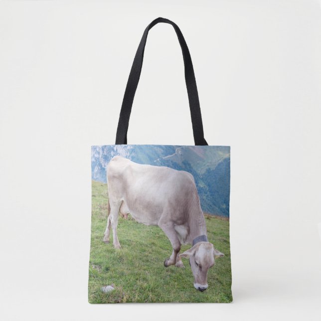 Weiden lassen der Kuh Taschen-Tasche (Vorderseite)