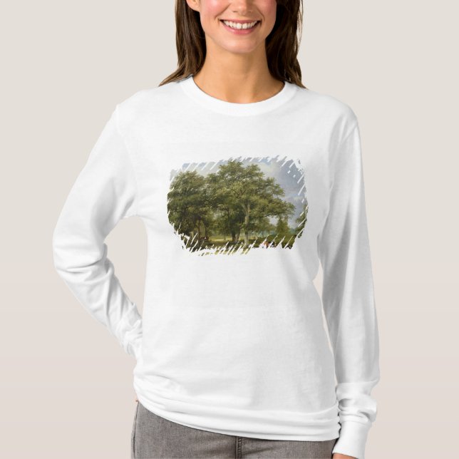Weiden lassendes Vieh T-Shirt (Vorderseite)