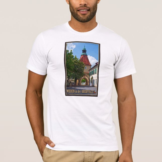 Weiden - Unterer Markt Felsen T-Shirt (Vorderseite)