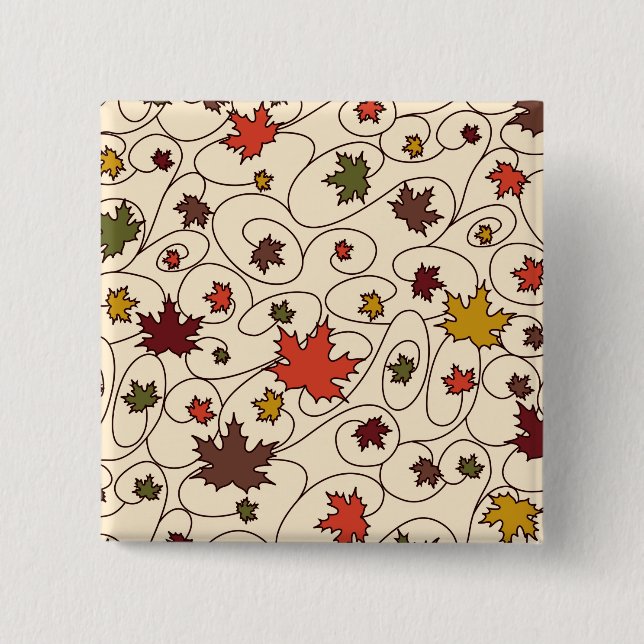 Weidenfallmuster aus dem Ahornleaf Button (Vorderseite)