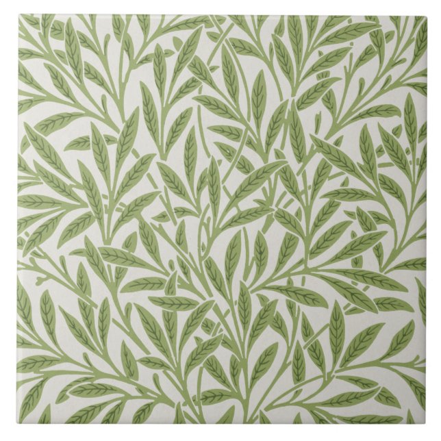Weidenmuster, William Morris Fliese (Vorderseite)