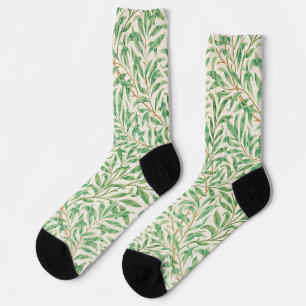 Weidenmuster, William Morris Socken
