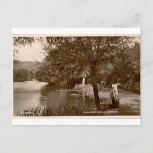 Weidenweg Dorking Vintage Sepia-Ansicht Postkarte