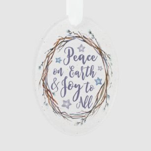 Weidewreath-personalisierte Weihnachtsverzierung Ornament