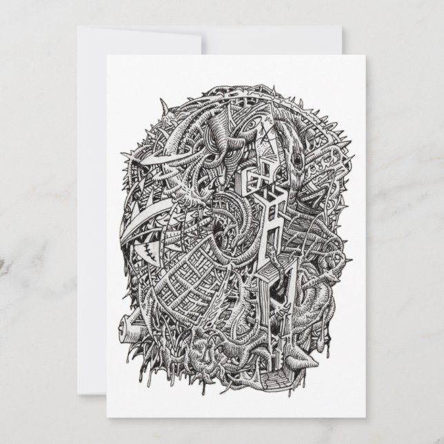 Weidhead von Brian Benson Flat Card (Vorderseite)