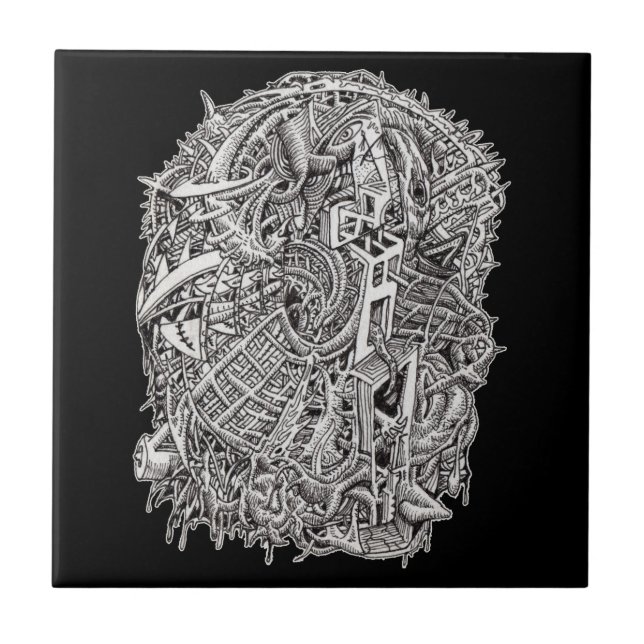 Weidhead von Brian Benson Fliese (Vorderseite)