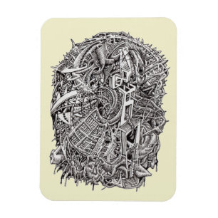 Weidhead von Brian Benson Magnet