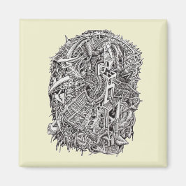 Weidhead von Brian Benson Magnet