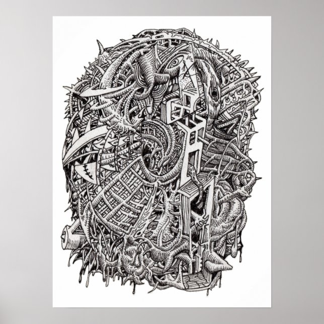 Weidhead von Brian Benson, Poster (Vorne)