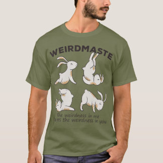 Weidmaste Definition Bunny Rabbits Funny Yoga T-Shirt