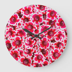Weigela Florida Flower Große Wanduhr