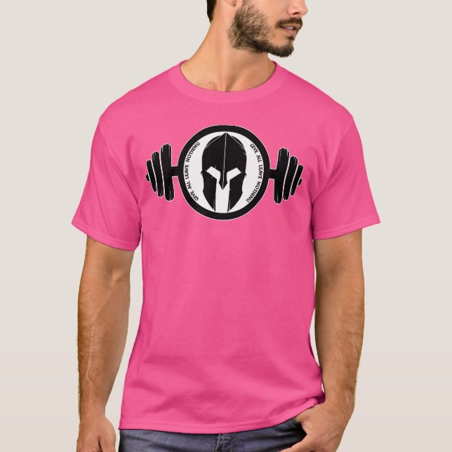 Weightfting Barbell Gladiator für T-Shirt (Vorderseite)