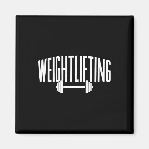Weightheben von Gym Lift Workout Magnet