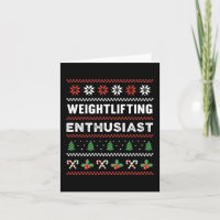 Weightlift-Enthusiasten Ugly Weihnachtssüßer