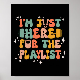 Weightlift Funny Gym Workout Women Übungen Poster