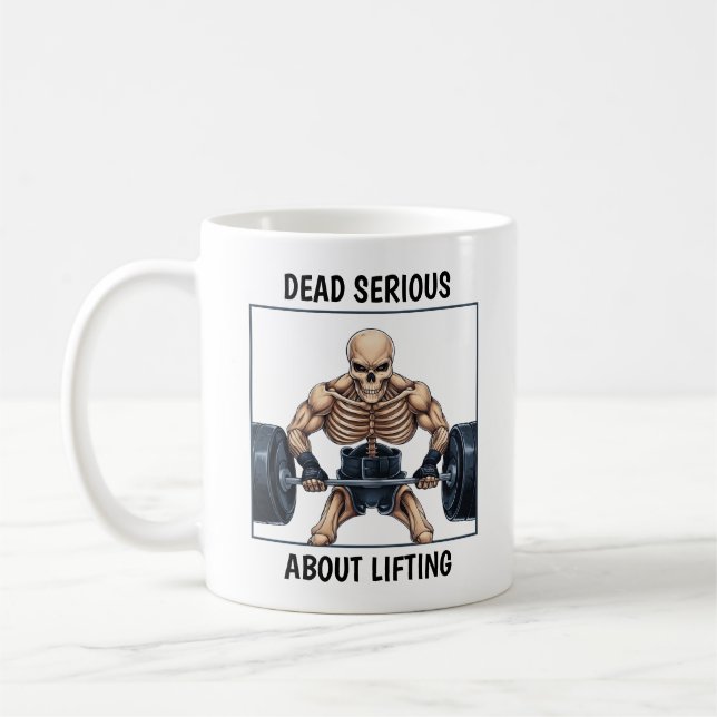 Weightlift Skelett Kaffeetasse (Links)