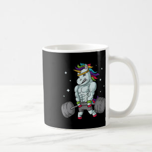 Weightlift Unicorn - Funny Deadlift und Gym Gif Kaffeetasse