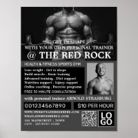 Weightlifter, Personal Trainer, Gym Advertising
