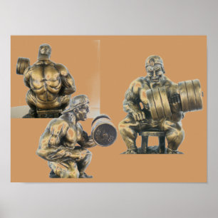 Weightlifting-Bodybuilder Poster