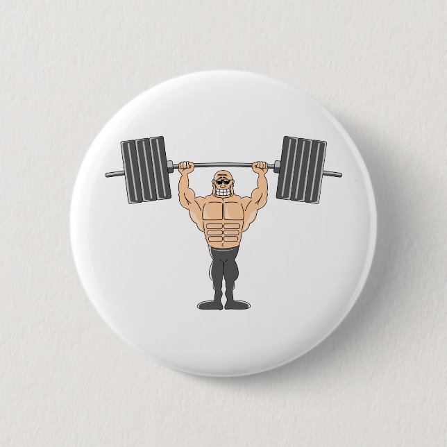 Weightlifting Button (Vorderseite)