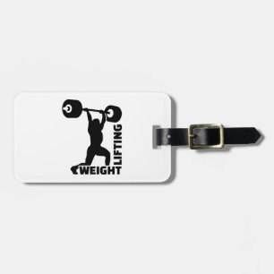 Weightlifting Gepäckanhänger