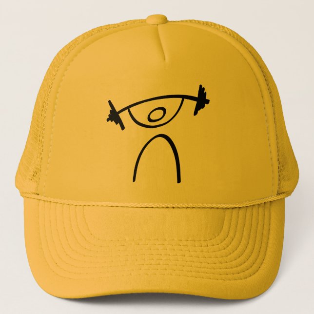 Weightlifting Truckerkappe (Vorderseite)