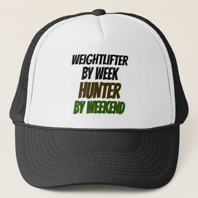 Weightliter Hunter Truckerkappe (Vorderseite)