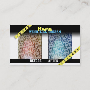 Weightloss Visitenkarten Visitenkarte