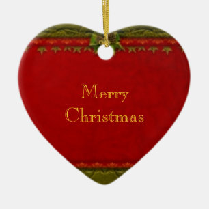 Weihen Sie Weihnachten Keramik Ornament