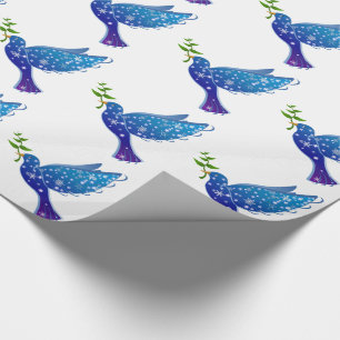Weihnacht Geschenkpapier/Tauben Geschenkpapier