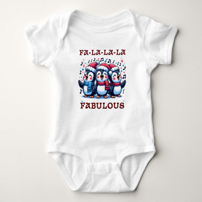 WeihnachtBaby Bodysuit Baby Strampler (Vorderseite)