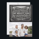 Weihnachten<br><div class="desc">Personalisieren Sie diesen Artikel der Weihnachtsbibel mit der Passage-Schrift von Isaiah 9:6... Für uns ist ein Sohn gegeben: und sein Name wird als wunderbar bezeichnet werden, Counselor, DER MIGHTY GOTT, Der immerwährende Vater, Der Fürst des Friedens. ~Isaiah 9:6 Dunkelgrau und schwarz Tafel mit weißer Textgrafik macht einen schönen lässigen Christlichen...</div>