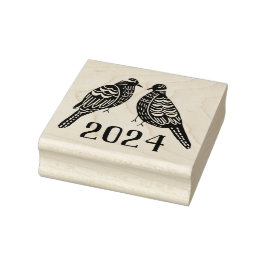 Weihnachten 12 Tage Weihnachten Zwei Schildkröten Gummistempel