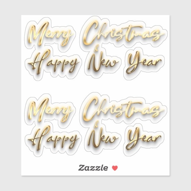 Weihnachten 14 aufkleber (Blatt)