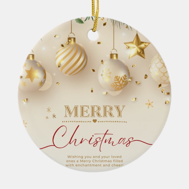 Weihnachten 15 keramik ornament (Vorne)