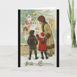 Weihnachten 1912, Window Shopping Karte