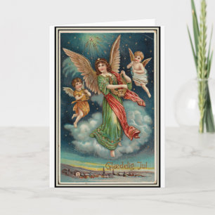 Weihnachten 1913 Norwegisch Karte