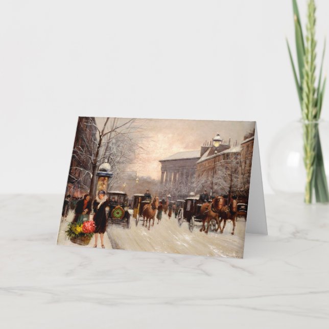 Weihnachten 1941 in Paris (Vorderseite)