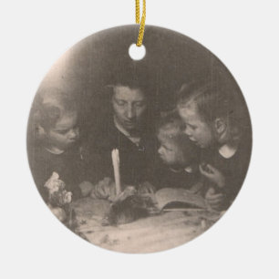 Weihnachten 1946 - Verzierung Keramikornament