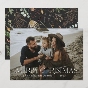 Weihnachten 1 Foto Aquarell botanischer Blumen