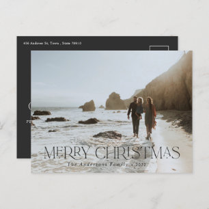 Weihnachten 1 Foto botanischer Blumenstag Postkarte