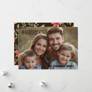 Weihnachten 1 Foto Wasserfarbe botanisch