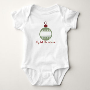 Weihnachten 1 : Ornament 1. Weihnachtsfeier 2 Baby Strampler