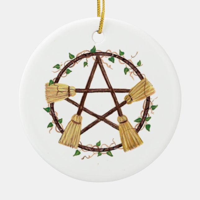 Weihnachten 2010 keramikornament (Vorne)