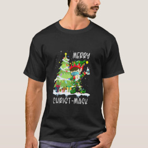 Weihnachten 2020 Elf Dabbing Wearing Maske Kosten T-Shirt