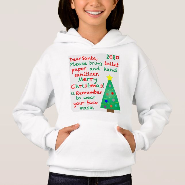Weihnachten 2020 hoodie (Vorderseite)