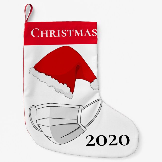Weihnachten 2020 kleiner weihnachtsstrumpf (Vorderseite)