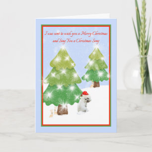 Weihnachten 2020 mit Sad Dog Karte