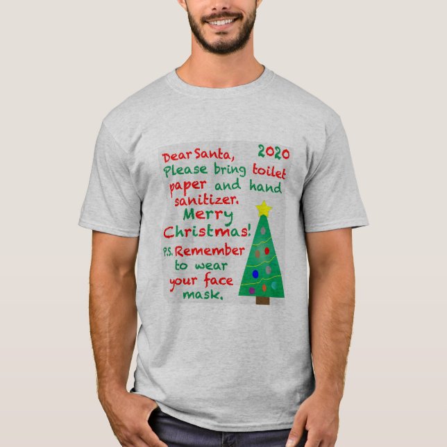 Weihnachten 2020 T-Shirt (Vorderseite)