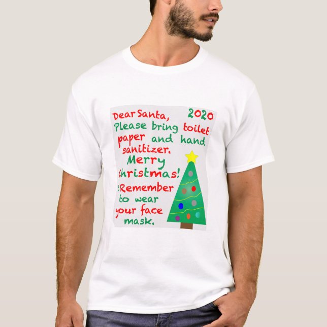 Weihnachten 2020 T-Shirt (Vorderseite)